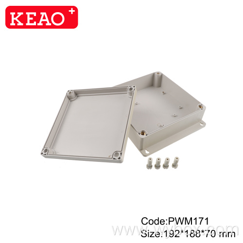 Plastic distribution box wall mount ip65 waterproof enclosure plastic surface mount junction box electrical weatherproof box